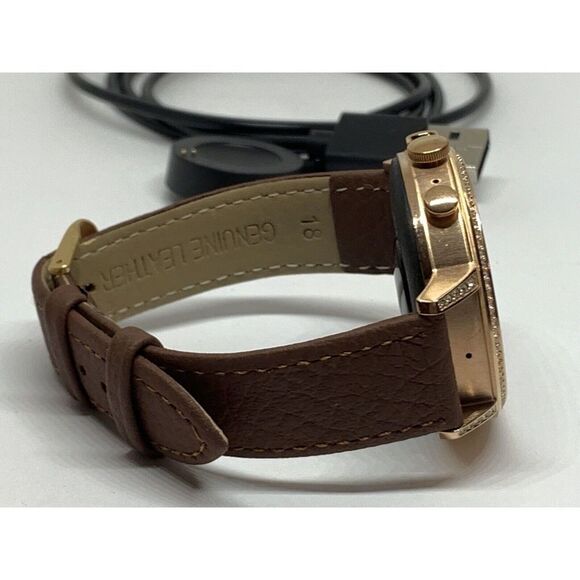 Fossil Gen 4 Authentic Digital Dial Smart Watch Custom Band FTW6011 QT770 - Picture 9 of 12